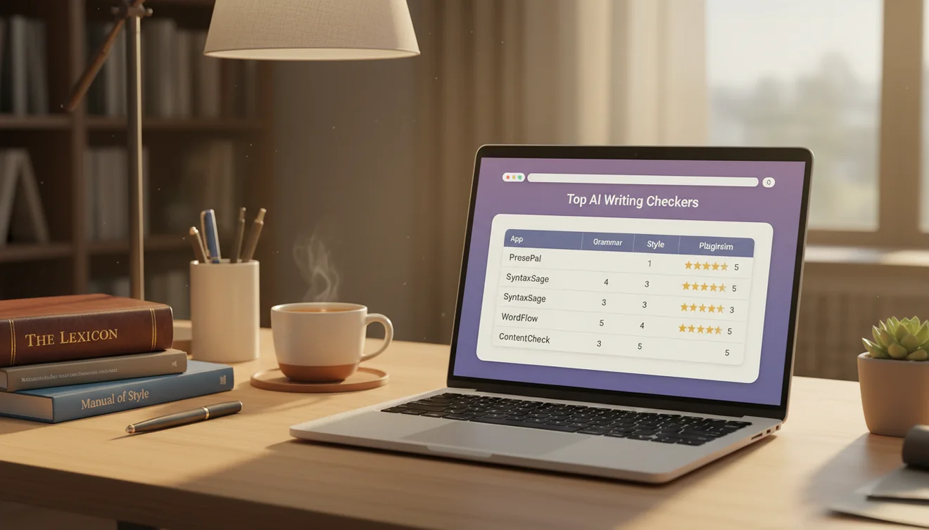 Best AI checker apps for grammar spelling and writing quality