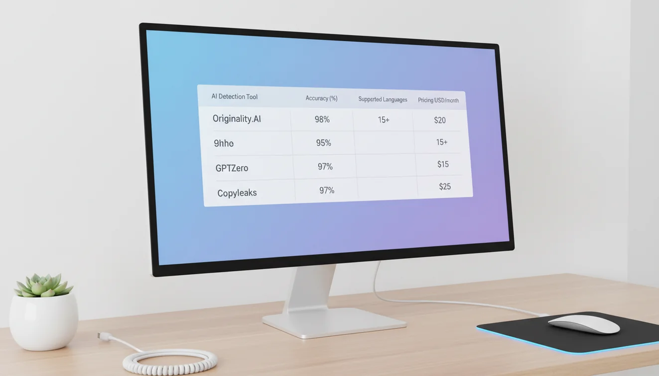 Top AI detection tools compared with accuracy and features