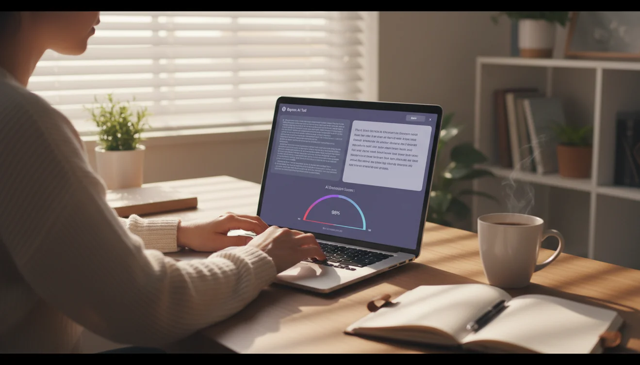 Writer making AI content undetectable with bypass tool